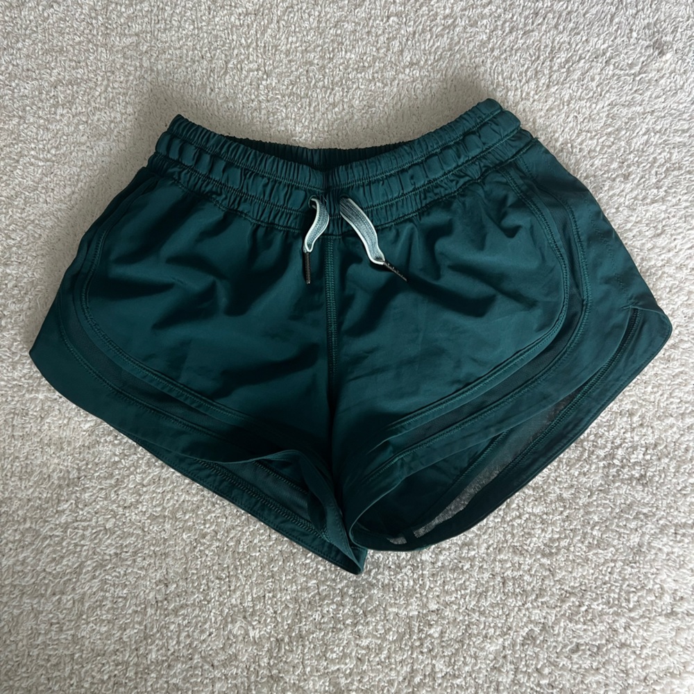 Women’s Green Lululemon shorts
